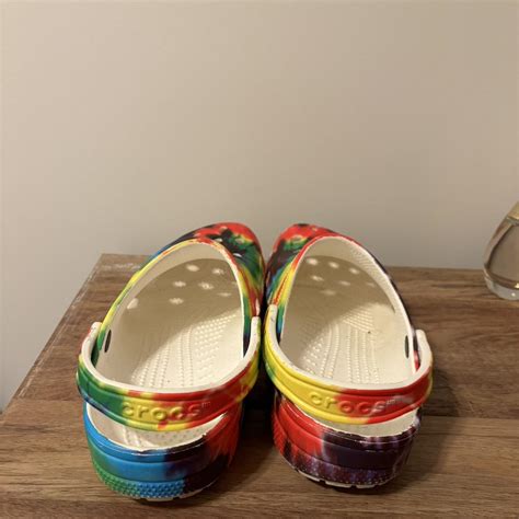 Rainbow Crocs - Depop