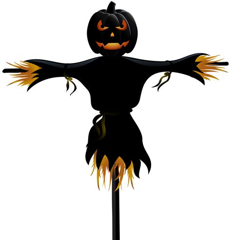 Scarecrow Halloween Clip art - Halloween Pumpkin Scarecrow Transparent PNG Clip Art png download ...