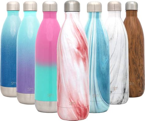 Simple Modern 1 Liter Wave Water Bottle - Stainless Steel Flask ...