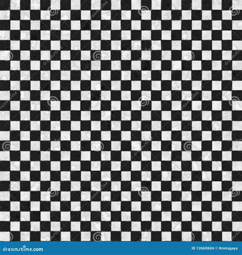 Seamless Black And White Checkered Texture Stock Image | CartoonDealer.com #12660589