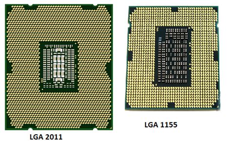 LGA 2011 vs LGA 1155 Sockets | Compare Processors