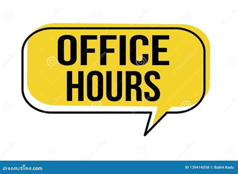 Office Hours Cartoon Vector | CartoonDealer.com #35551249