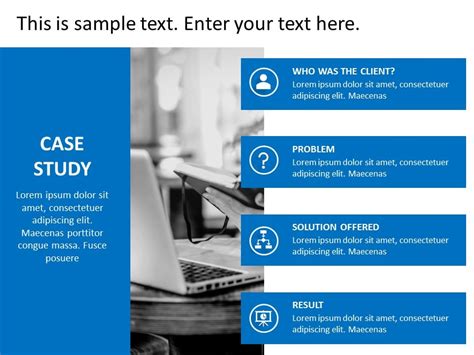 Animated Case Study Example PowerPoint Template