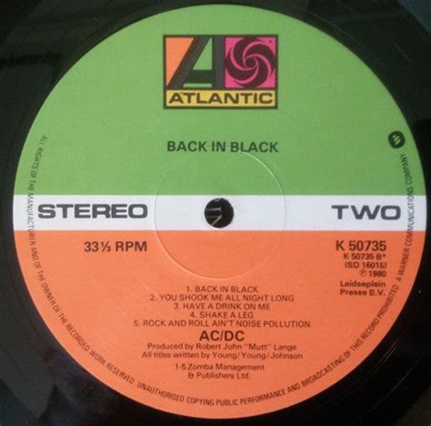 AC/DC - Back in Black