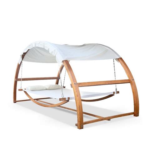 Gardeon Outdoor Double Hammock Bed with Canopy | Hammock with canopy ...