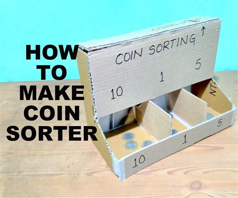 Coin Sorter Diy - 19 Best Coin Sorter images | Coin sorting, Coins, Diy cardboard - Note that ...