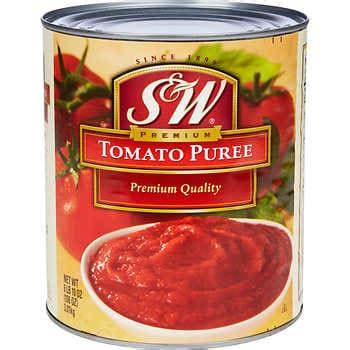 S&W Tomato Puree, #10 can, 6 lbs 10 oz | Costco