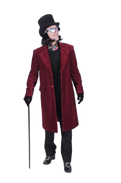 Willy Wonka Charlie And The Chocolate Factory Johnny Depp Suit Cosplay Costume | lupon.gov.ph