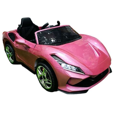 Electric Car For Kids, 4 Motors, Pink