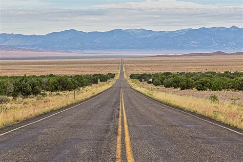 America's Loneliest Road Photograph by Penny Meyers