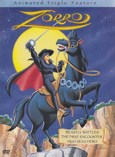 Amazon.com: Zorro - The First Encounter/Beastly Battles/High Seas Hero (Animated): Zorro ...