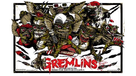 1080P, digital art, movies, Gremlins, Movie Poster HD Wallpaper