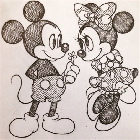 Mickey Mouse Drawings In Pencil at PaintingValley.com | Explore ...