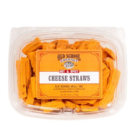 Hot & Spicy Cheese Straws – Old School Mill, Inc.