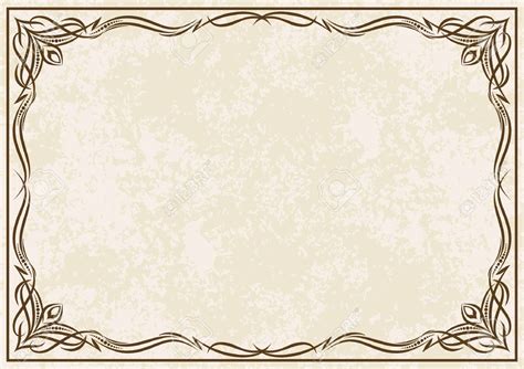 Elegant vintage background. | Border templates, Background vintage ...