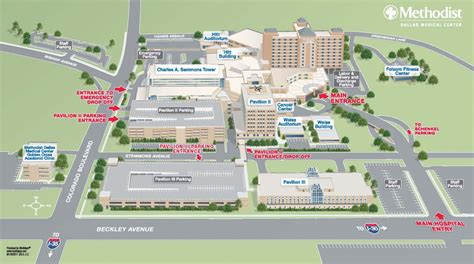 Presbyterian Hospital Of Dallas - Wikipedia - Texas Health Dallas Map | Printable Maps