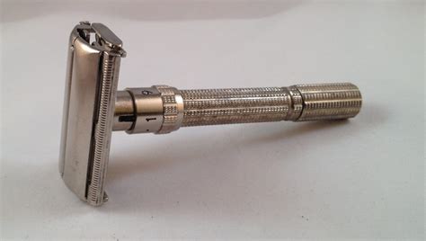 Gillette Slim Adjustable Vintage Safety Razor 1962