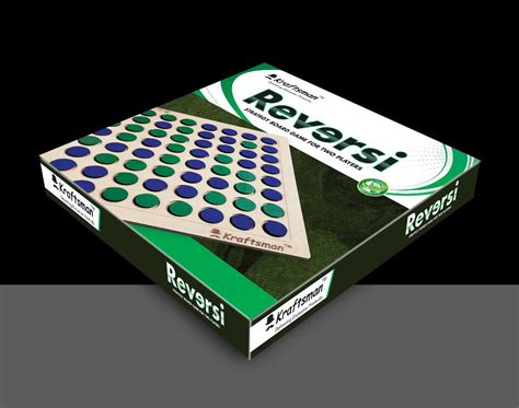 Wooden Reversi Board Game | 2 Players Board Game for All Age Groups