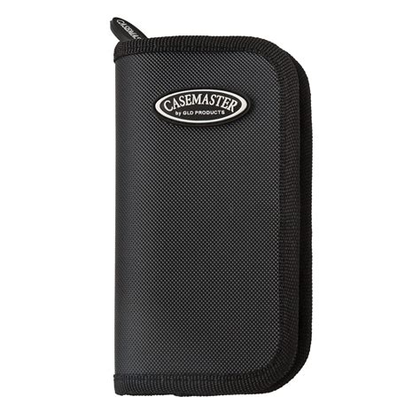 Casemaster Deluxe Nylon Black Dart Case with Zipper (Holds 6 Darts and Accessories) - Walmart ...