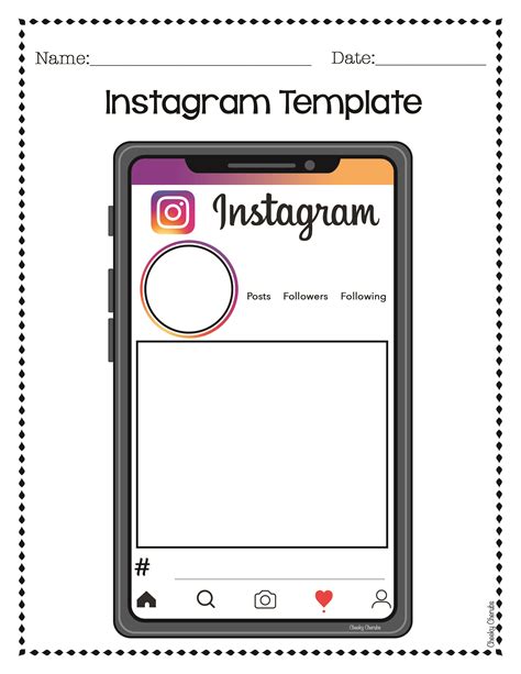 Instagram Bulletin Board Template