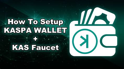 How to Setup Kaspa Web Wallet + KAS Faucet - EASY Kaspa Tutorial - YouTube