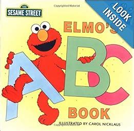 Elmo's ABC Book (Pictureback(R)): Sarah Albee, Carol Nicklaus: 9780375813351: Amazon.com: Books