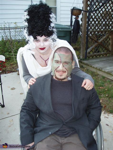 Frankenstein and his Bride homemade Halloween costume | Original DIY ...