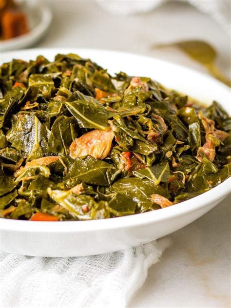 Collard Greens With Smoked Turkey - SAM Vegetable