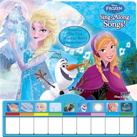 Disney Frozen - Sing-Along Songs! Board Book with Built-In Keyboard ...