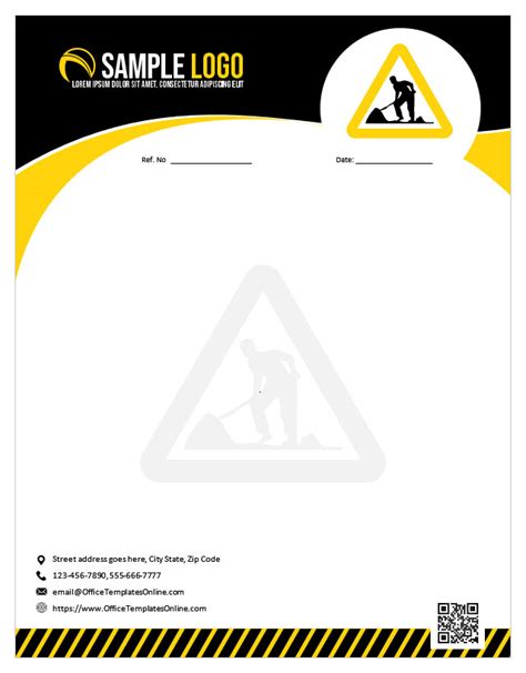 Construction Letterhead Design