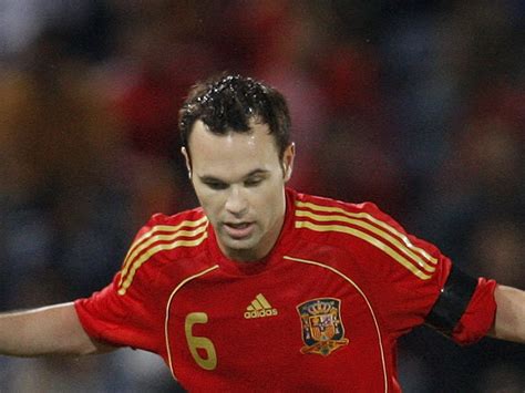 Foot Ball Player: Andres Iniesta World Cup 2010 Photos