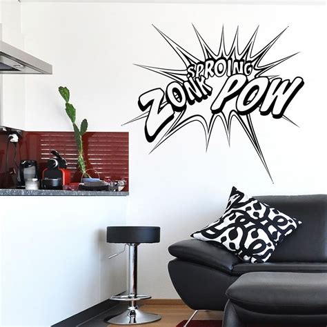 Zoink Sproing Pow Sound Effects Wall Sticker / Decal - World of Wall Stickers | Wall stickers ...