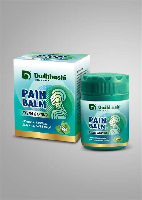 Buy Ayurvedic Pain Balm (Extra Strong Pain Relief Balm) | Dwibhashi