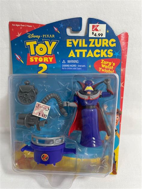 Vintage Disney's Toy Story 2 Evil Zurg Attacks Mattel | #4553099933