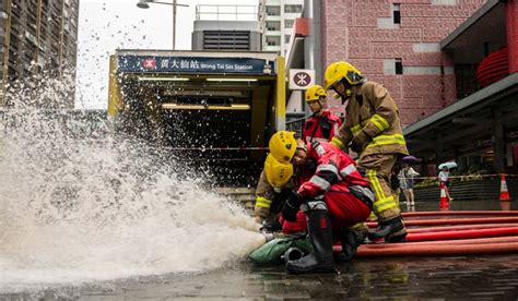 Rain pouring onto Hong Kong and southern China floods city streets, subway stations- The Week