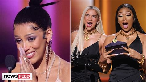 The Grammys 2022 MUST-SEE Moments! (Doja Cat Crying, Dua Lipa Vs. Megan ...