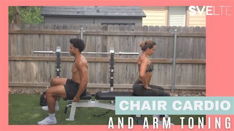 Chair Cardio and Arm Toning Workout - YouTube