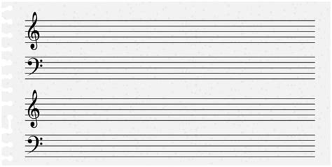 Music Notes Sheet PNGs for Free Download