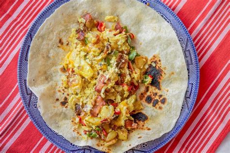 Mexican Breakfast Burrito Recipe | Hildas Kitchen Blog