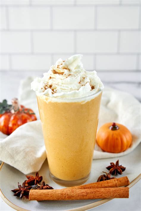 Vegan Pumpkin Spice Frappuccino (Starbucks Copycat) - Wow, It's Veggie?!