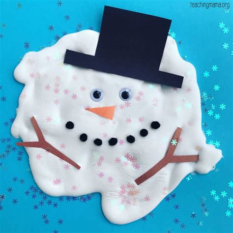 Melting Snowman Craft | Snowman crafts preschool, Melting snowman craft, Snowman crafts