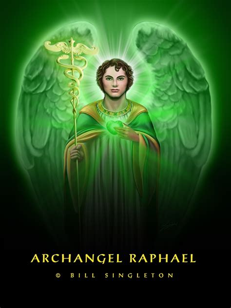 Bill Singleton: Archangel Gabriel, Raphael and Uriel.