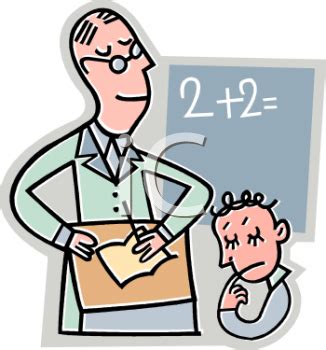 Male Math Teacher Clip Art