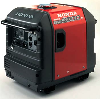 Honda EU3000is 3000w Super Quiet Generator with Handy Electric Start rental