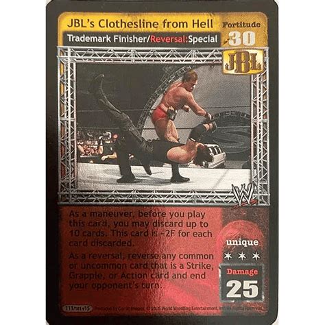 JBL's Clothesline from Hell