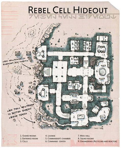 [Map] Rebel Cell Hideout - Miska's Maps