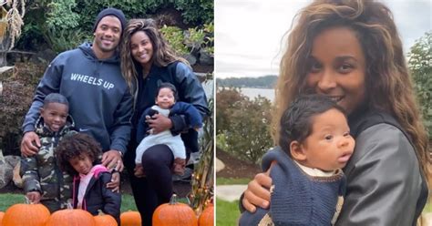 See Ciara and Russell Wilson's Family Backyard Pumpkin Patch | POPSUGAR ...