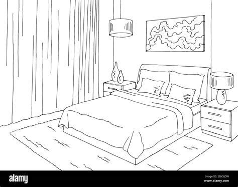 Interior bed Stock Vector Images - Alamy