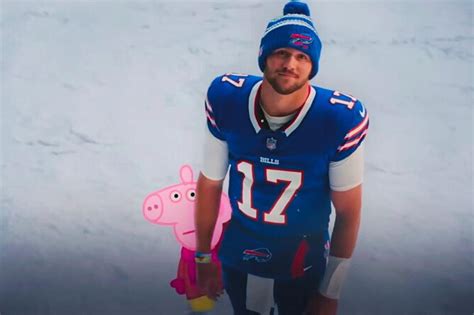 WATCH: Josh Allen In New Commercial With Peppa Pig