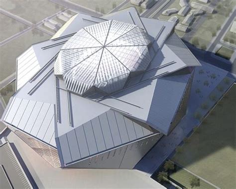 Falcons Stadium Architect Goes 'Over the Top' With Roof Design | 2014-07-28 | ENR | Engineering ...